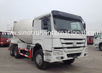 SINOTRUK HOWO ZZ5257GJBM3841W Mobile Mixer Cement Truck LHD 10CBM 290HP Engine