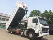 SINOTRUK HOWO A7 8X4 Heavy Duty Dump Truck สำหรับงานก่อสร้าง ZZ3317N3867N1