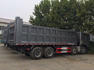 SINOTRUK HOWO A7 8X4 Heavy Duty Dump Truck สำหรับงานก่อสร้าง ZZ3317N3867N1