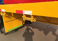 3X13 Tons FUWA Axles Flatbed Cargo Full Trailer