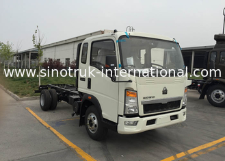 8 Tons Light Duty Truck LHD 4X2 SINOTRUK HOWO 116HP ZZ1087D3614C180