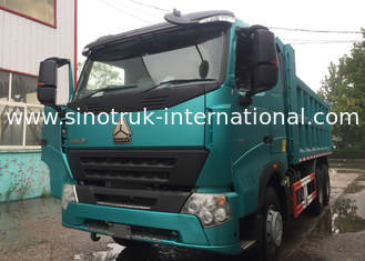 Heavy SINOTRUK HOWO A7 Garbage Dump Truck With Long Life Time , 5800*2300*1500mm