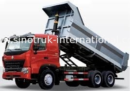 รถดัมพ์ SINOTRUK HOWO A7 25tons สำหรับการทำเหมืองแร่ ZZ3257N3847N1