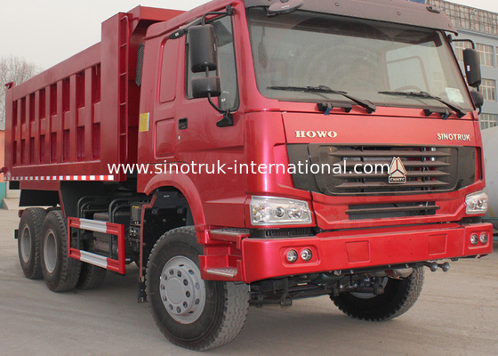 รถดัมพ์ SINOTRUK HOWO 6X4 371HP โหลด 30tons สินค้า ZZ3257N3647A