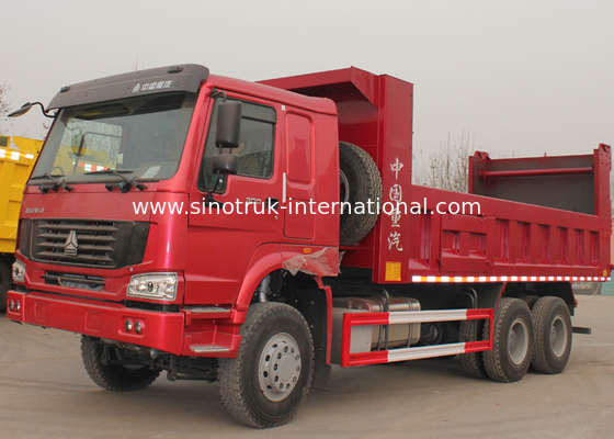 รถดัมพ์ SINOTRUK HOWO 6X4 371HP โหลด 30tons สินค้า ZZ3257N3647A