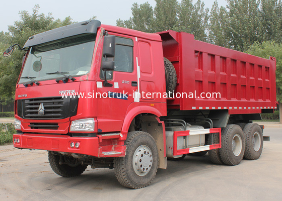 SINOTRUK HOWO รถบรรทุกแบบดัมพ์ 10 ล้อ 10-25 CBM 25-40tons ZZ3257N3647A