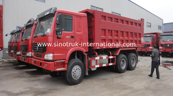 รถดัมพ์ SINOTRUK HOWO 10wheels LHD 371HP 25tons 10-25CBM ZZ3257N3847A