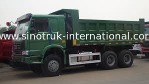SINOTRUK HOWO รถดัมพ์ 336HP 6X4 LHD 25-40tons 10-25CBM ZZ3257N3447A1