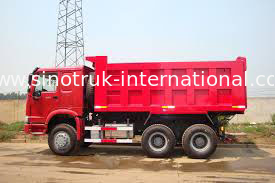 SINOTRUK HOWO รถดัมพ์ 336HP 6X4 LHD 25-40tons 10-25CBM ZZ3257N3447A1