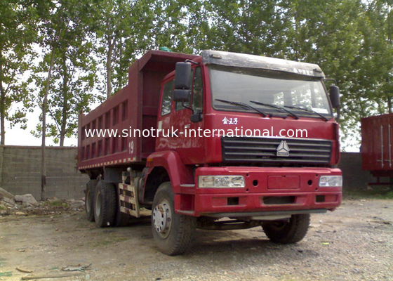SINOTRUK รถบรรทุกขนาดใหญ่ Prince Dump Truck 10 ล้อ 336HP RHD 25-30tons ZZ3251N3641W