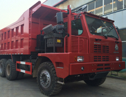 Heavy Duty SINO HOWO รถบรรทุก / รถบรรทุก 10 ล้อรถบรรทุก 371HP การสิ้นเปลืองน้ำมันเชื้อเพลิงต่ำ