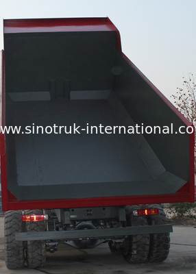 รถเทรลเล่อร์ถ่านหิน / SINOTRUK HOWO70 Ten Wheeler Dump Truck