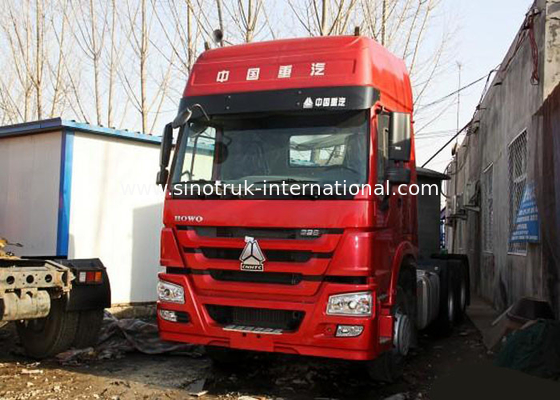 รถบรรทุกรถแทรกเตอร์ SINOTRUK HOWO LHD 6X4 Euro2 380HP ZZ4257S3241V