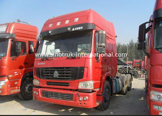 รถบรรทุกรถแทรกเตอร์ SINOTRUK HOWO LHD 6X4 Euro2 380HP ZZ4257S3241V