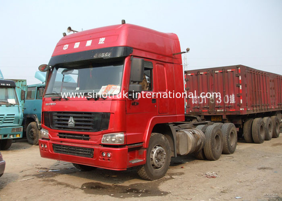 รถบรรทุกรถแทรกเตอร์ SINOTRUK HOWO LHD 6X4 Euro2 380HP ZZ4257S3241V