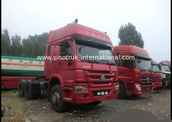 รถบรรทุกรถแทรกเตอร์ SINOTRUK HOWO LHD 6X4 Euro2 420HP ZZ4257V3241W