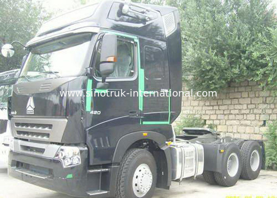 Flat Roof Cab รถบรรทุกแทรคเตอร์สำหรับรถเทรลเลอร์, รถหัวลาก 6x4