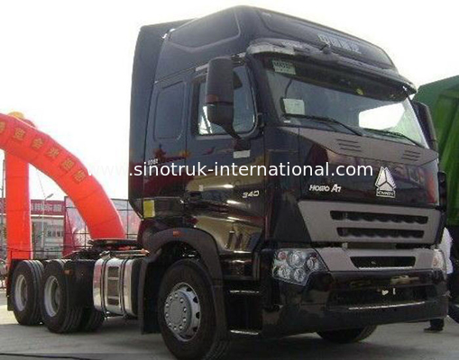 Flat Roof Cab รถบรรทุกแทรคเตอร์สำหรับรถเทรลเลอร์, รถหัวลาก 6x4