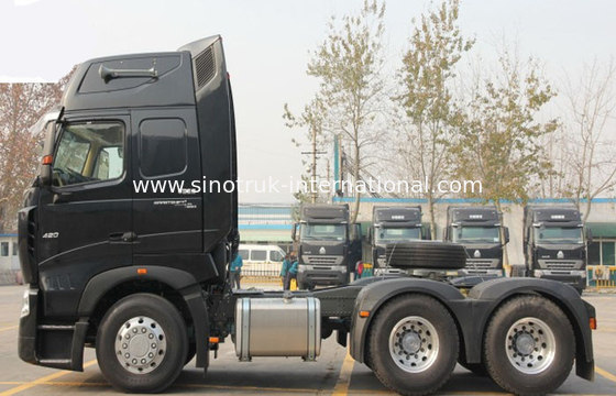 รถบรรทุกรถกระบะ A7 LHD 6X4 ยูโร 2 371 แรงม้าด้วยระบบช่วยพวงมาลัยพาวเวอร์
