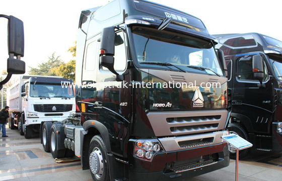 ธุรกิจขนส่ง 6 × 4 ประเภทของไดรฟ์ International Truck Tractor สำหรับ Semi Trailer