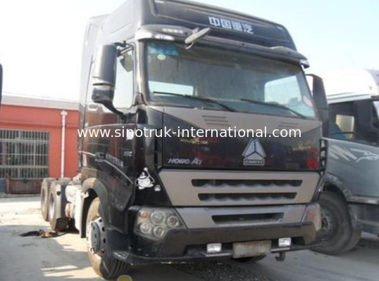 รถบรรทุกพ่วง ZZ4257N3247N1B 60-70 รถบรรทุกรถพ่วงพร้อมเครื่องยนต์ D12.38 380HP 11.596L