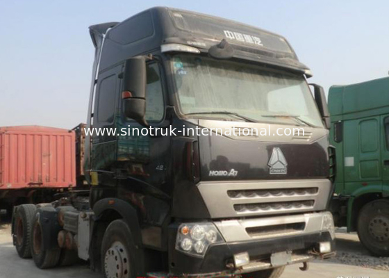RHD 6X4 รถบรรทุกแบบ SINOTRUK HOWO 6x4 รถไถพรวนที่มีมาตรฐานการปล่อยก๊าซยูโร 2