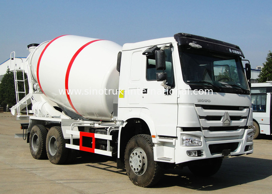 ประสิทธิภาพสูง 6CBM 290HP 6X4 LHD รถผสมคอนกรีตรถบรรทุกผสมซีเมนต์
