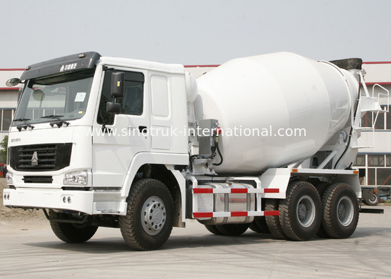 9CBM 290HP 6X4 LHD รถบรรทุกคอนกรีตปั๊มผสม ZZ5257GJBM3647W