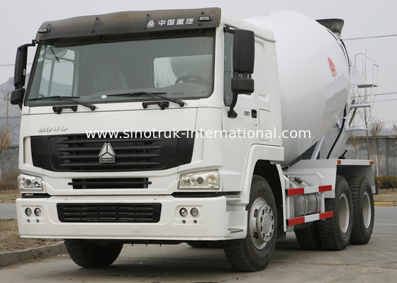 9CBM 290HP 6X4 LHD รถบรรทุกคอนกรีตปั๊มผสม ZZ5257GJBM3647W