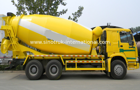 รถบรรทุกคอนกรีต SINOTRUK HOWO 12CBM Euro2 371HP 6X4 LHD ZZ5257GJBN4048W