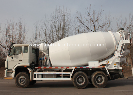 ถังผสมคอนกรีต 10CBM SINOTRUK HOHAN เครื่องผสมคอนกรีต
