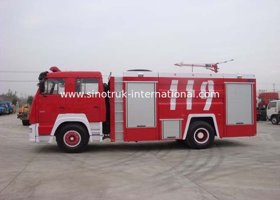 Mine Dust Fire Tender Vehicle / Modern Fire Trucks 15-20CBM LHD With ISO