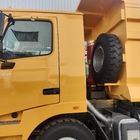 Euro 2 HOWO Yellow King Mine Dump Truck กำลังโหลด 30 ตัน