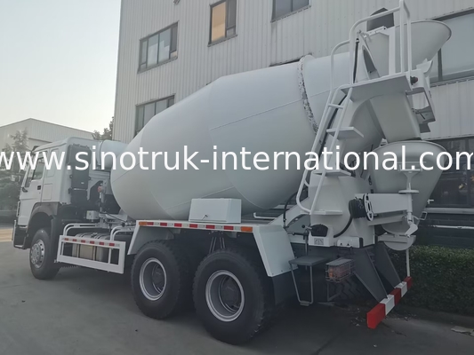 SINOTRUK HOWO LHD 6×4 10ล้อ รถบรรทุกเครื่องปั่นคอนกรีต แรงม้าสูง 400HP
