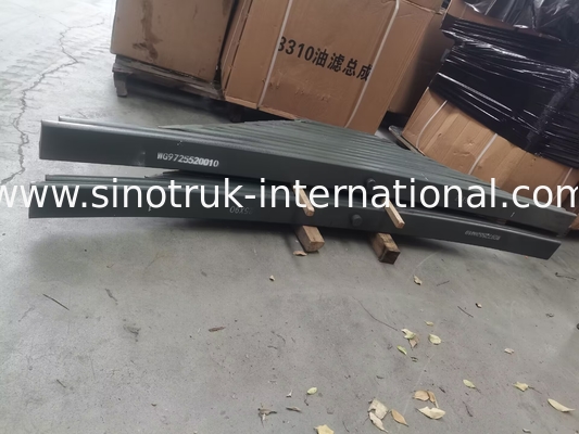 Sinotruk หลังสปริงเพลต Assy WG9725520010 OEM ของแท้ คุณภาพเดิม ทนทาน