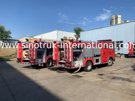 2CBM 4X2 116HP รถบรรทุกดับเพลิง รถบรรทุกดับเพลิงการเกษตร รถบรรทุกดับเพลิงสําหรับการปลูกผืนดิน