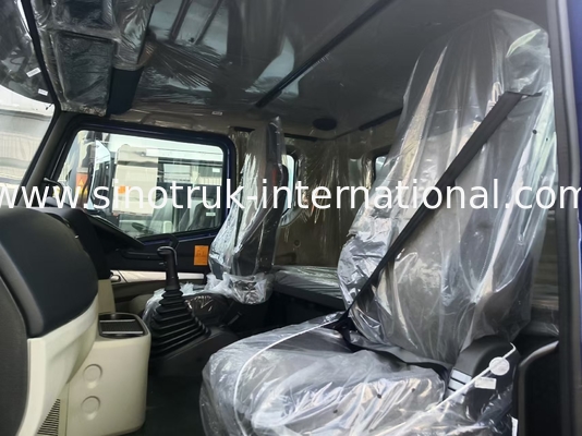 30-40 ตัน RHD 10 ล้อ หมุนรถบรรทุก SINOTRUK HOWO haohan สําหรับการก่อสร้าง