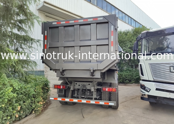 SINOTRUK HOWO LHD 6×4 10ล้อ รถบรรทุกแบบ U สําหรับการขุดเหมืองแร่ 40 ตัน