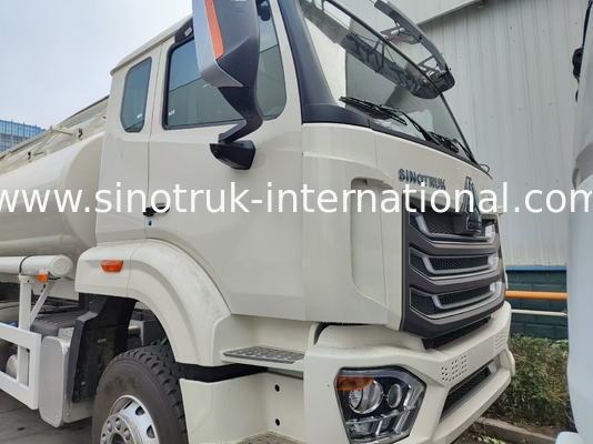 HOWO 25CBM 6*4 รถบรรทุกถังน้ํามัน 380HP แรงม้า ขาว