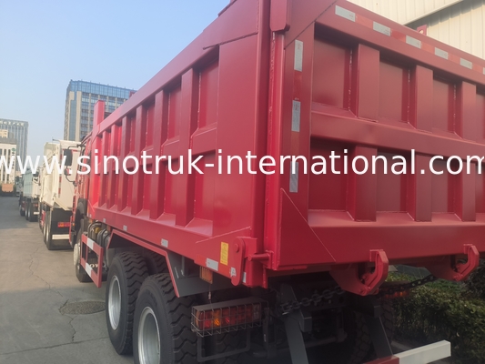 30 - 40 ตัน RHD Sinotruk Howo รถบรรทุก 10 ล้อ