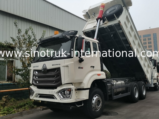 โครงการก่อสร้าง Howo 6x4 ทิมเปอร์ รถบรรทุก RHD Drive