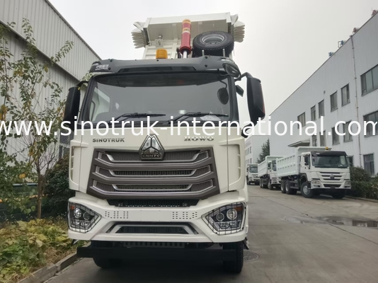 30 - 40 ตัน RHD 10 ล้อ ผ้าใบ Sinotruk Howo 6x4 รถบรรทุก