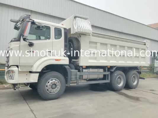 30 - 40 ตัน RHD 10 ล้อ ผ้าใบ Sinotruk Howo 6x4 รถบรรทุก