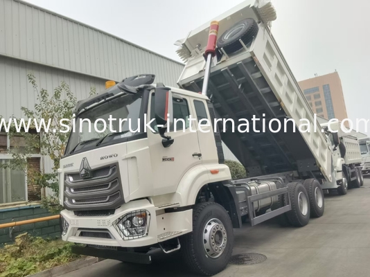 30 - 40 ตัน RHD 10 ล้อ ผ้าใบ Sinotruk Howo 6x4 รถบรรทุก