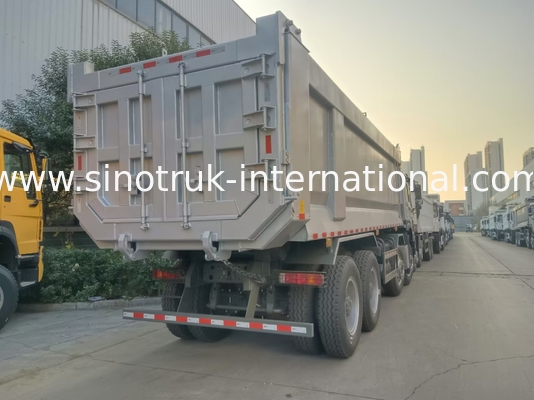 รถกระบะ SINOTRUK HOWO 400HP 12 ล้อ LHD 40 ตัน 30CBM ZZ3317V3567B1