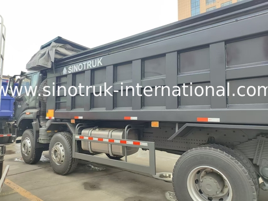 HOWO NX 380HP RHD รถขนของดํา