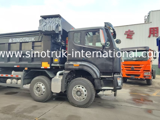 HOWO NX 380HP RHD รถขนของดํา