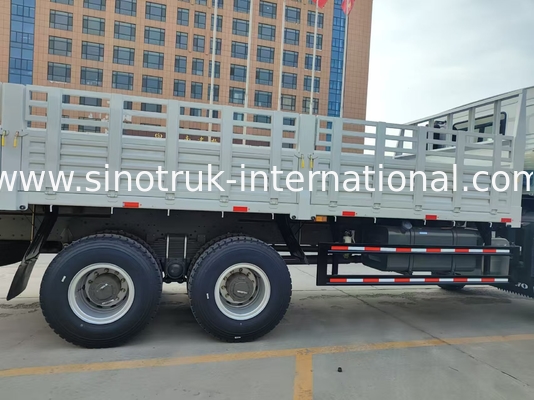 Howo Full Drive Cargo Box Truck 400 HP 4 แอ็กซ์