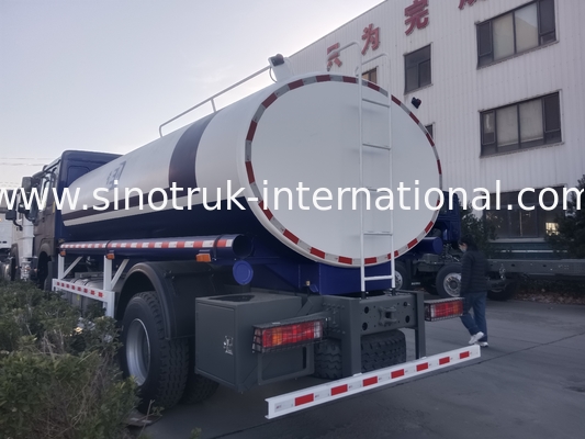 HOWO SINOTRUK รถบรรทุกถังน้ํา 300HP สีฟ้า