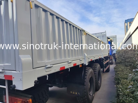 ปลดปล่อยพลังงานและความยืดหยุ่นทั้งหมด ชนะขาว HOWO 6x6 400HP Off-Road คันบรรทุกสินค้า